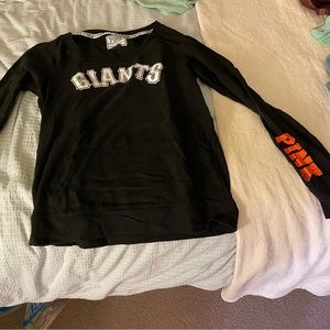 Pink SF giants sweater